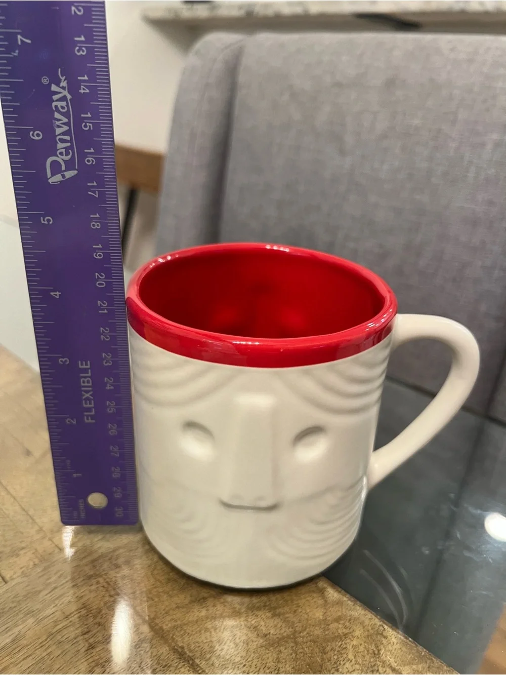Saint Nick Stoneware Christmas Mug